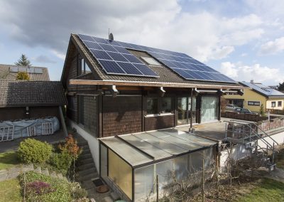 Photovoltaikanlage mit Westausrichtung und Wärmepumpe in Hechingen