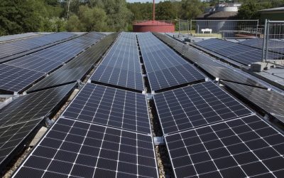 Hechingen: Techmaster installiert Photovoltaikanlage für  Kläranlage