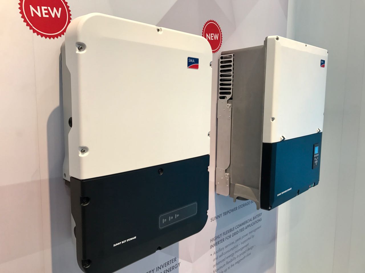 Batteriewechselrichter SMA Sunny Boy Storage 6.0 auf der Intersolar 2017