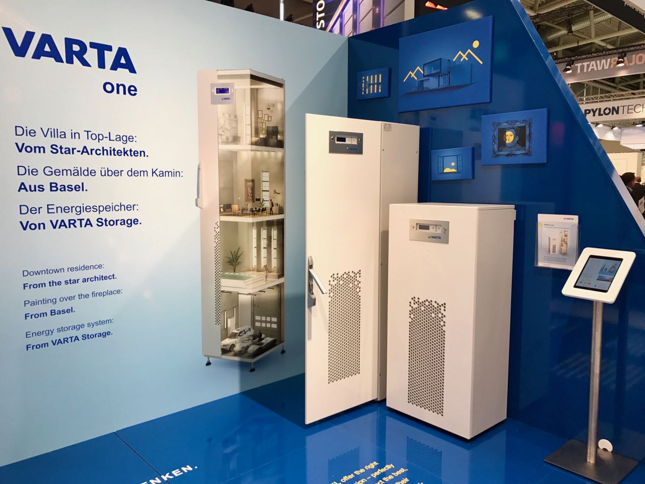 Stromspeicher von VARTA auf der Intersolar 2017