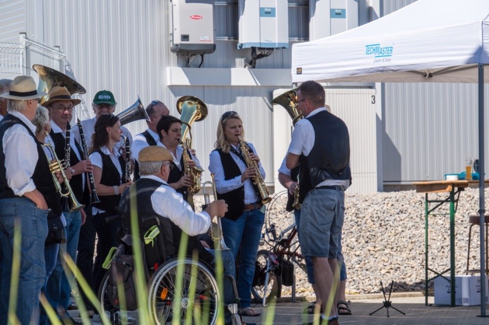 Hechinger Lumpenmusik bei den TECHMASTER OPEN 2017