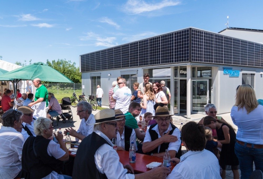 Das Beratungszentrum für Erneuerbare Energien in Hechingen.