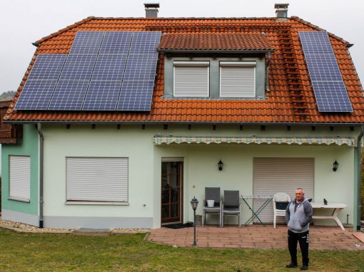 Photovoltaikanlage mit BYD-Stromspeicher in Hechingen