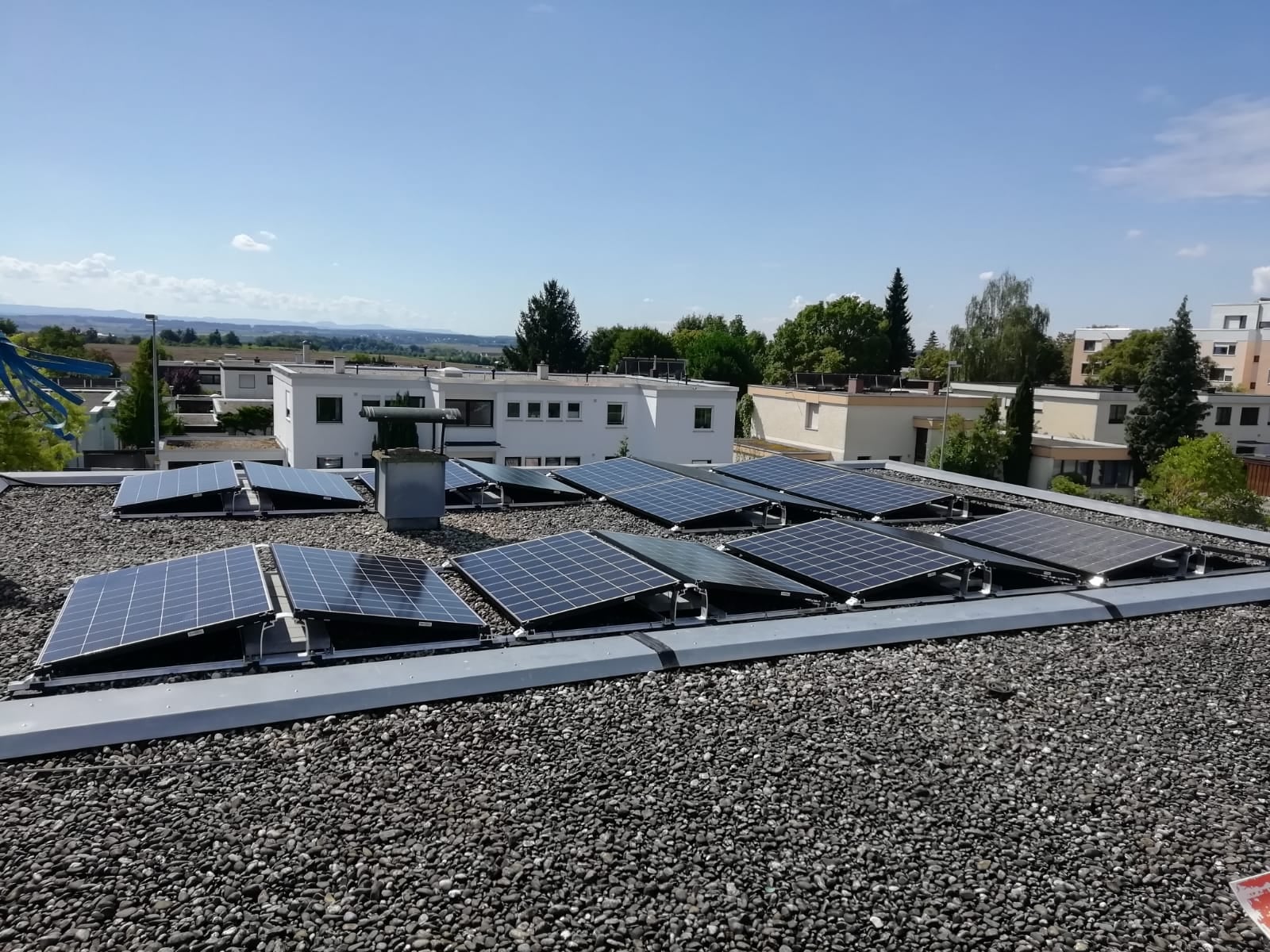 Photovoltaikanlage auf Reihenhaus in Herrenberg